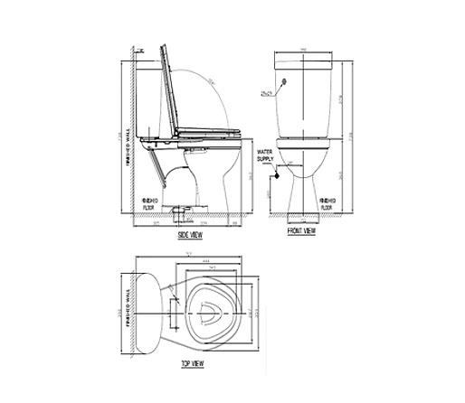 RECTO BUILDERS SUPPLY - American Standard Waterclosets